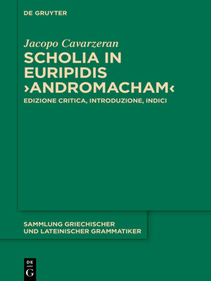 cover image of Scholia in Euripidis ›Andromacham